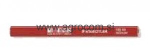 Svinčniki tesarski 18 cm Staedtler rdeč