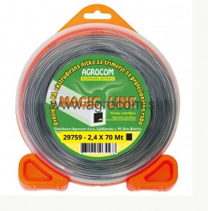 Nitka 2,4 x 70  kvadratna z ojačitvijo MAGIC LINE